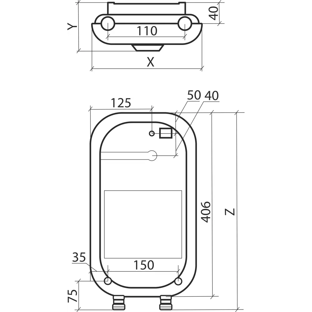 Проточный водонагреватель электрический Thermex Chief 8500 2110268.5 кВт серый 82314299 STLM-2142453  - Вид №7