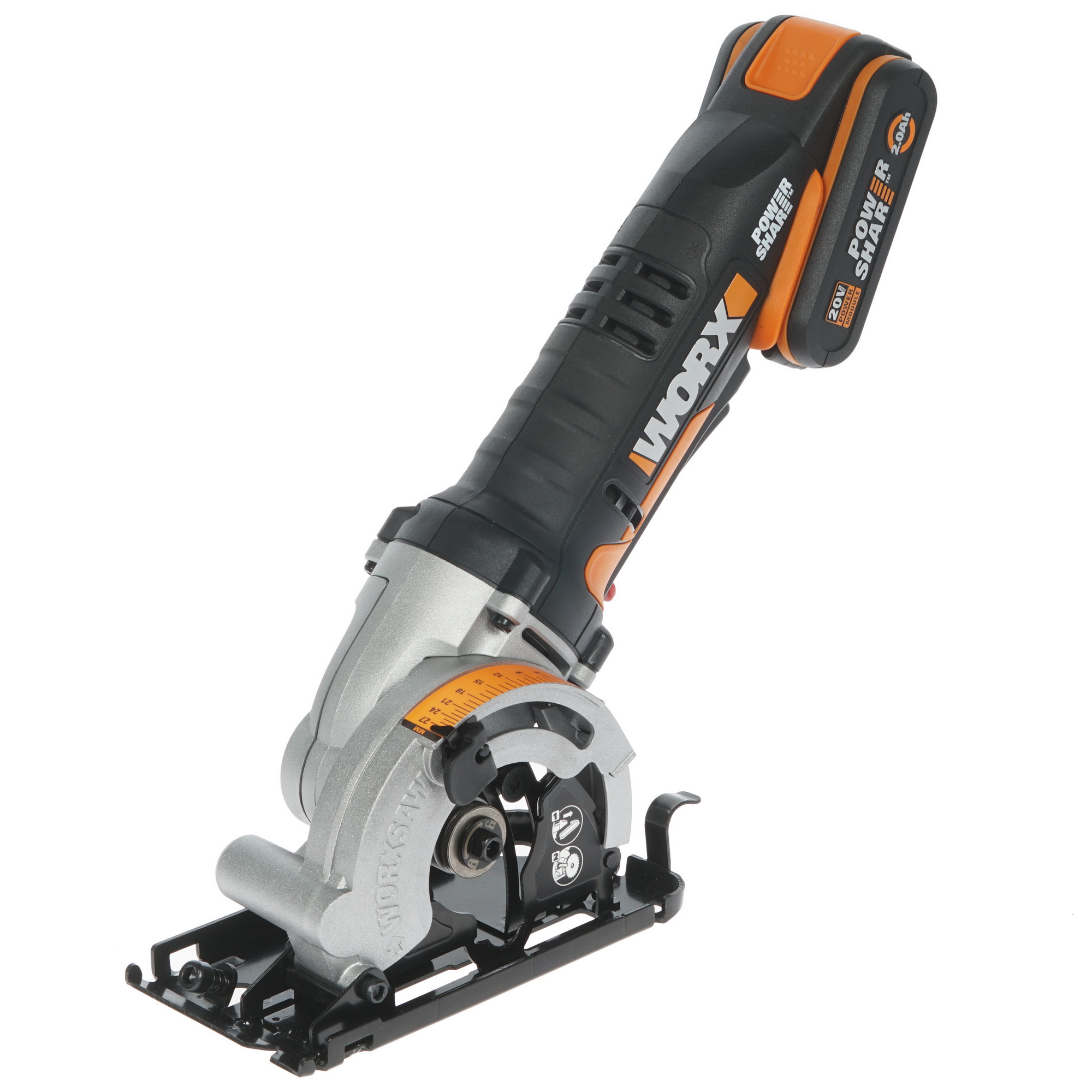 Пила дисковая Worx WX527 PowerShare 20V 8143023 STDN-0044338