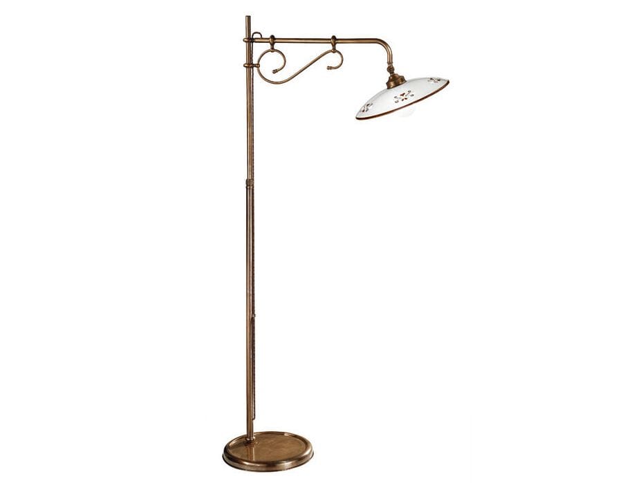 Латунный светодиодный торшер с керамическим диффузором Cremasco Illuminazione Венецианская традиция ARCH-00029463 - Вид №1