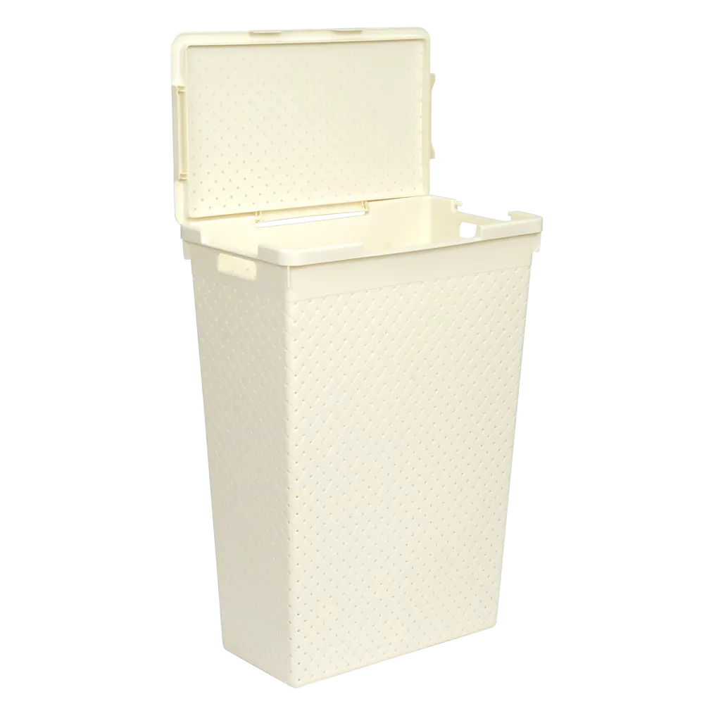 Корзина для белья Виолет Береста цвет слоновая кость STLM-2028793 - Вид №1