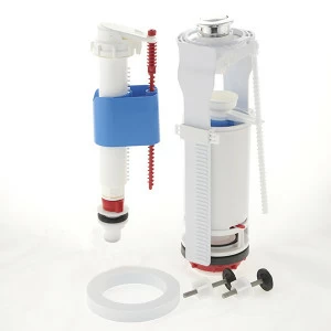 Арматура Ани Пласт с нижней подводкой 1/2 кнопка хром WC8510C WC8510C