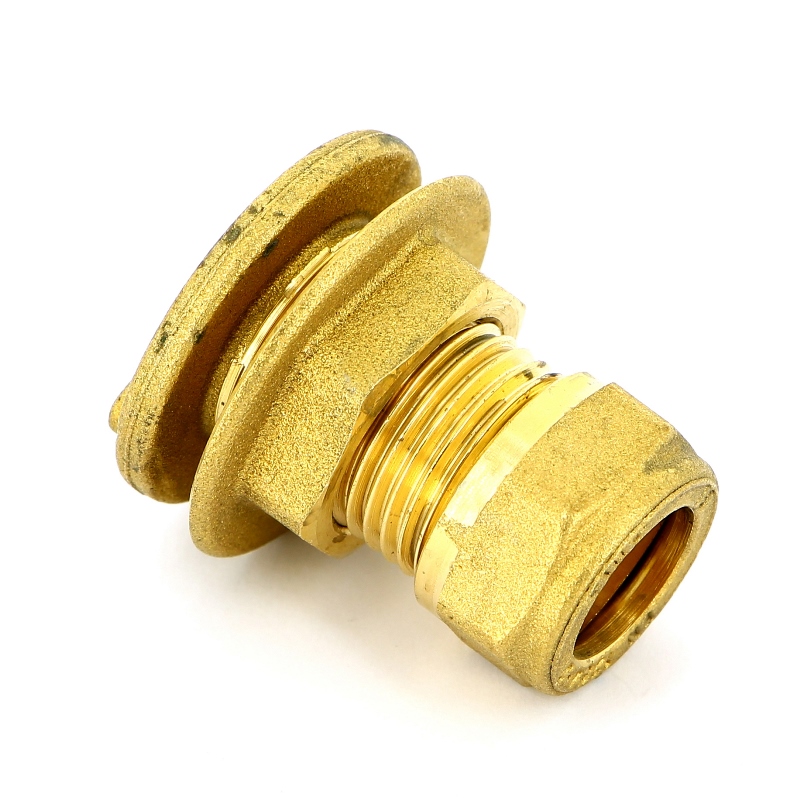 Выпуск резервуарный обжим с фланцем и контрагайкой TIEMME 15 1100117 - Вид №3