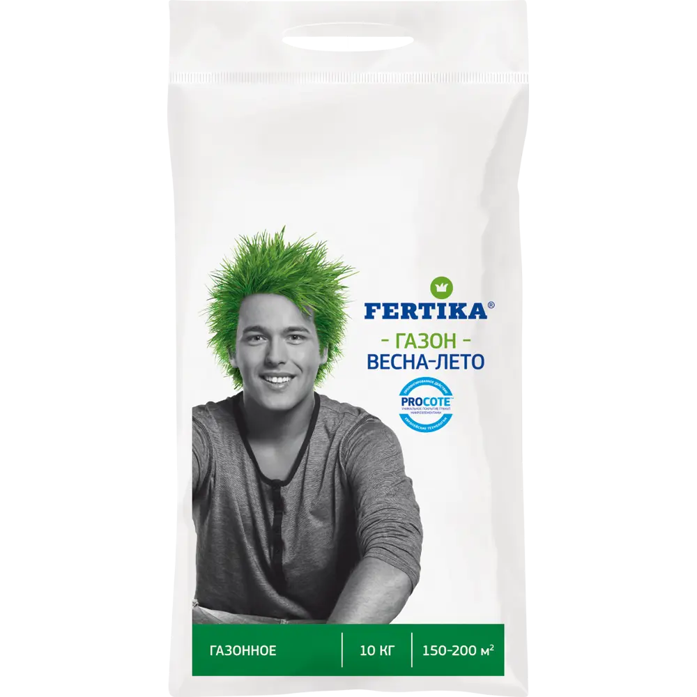 Удобрение газонное FERTIKA для весенне-летнего ухода 10 кг 82569795 STLM-0030248