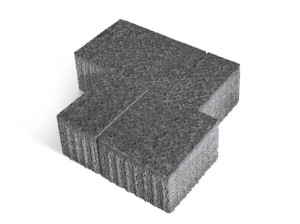 Твердый самоблокирующийся бетон