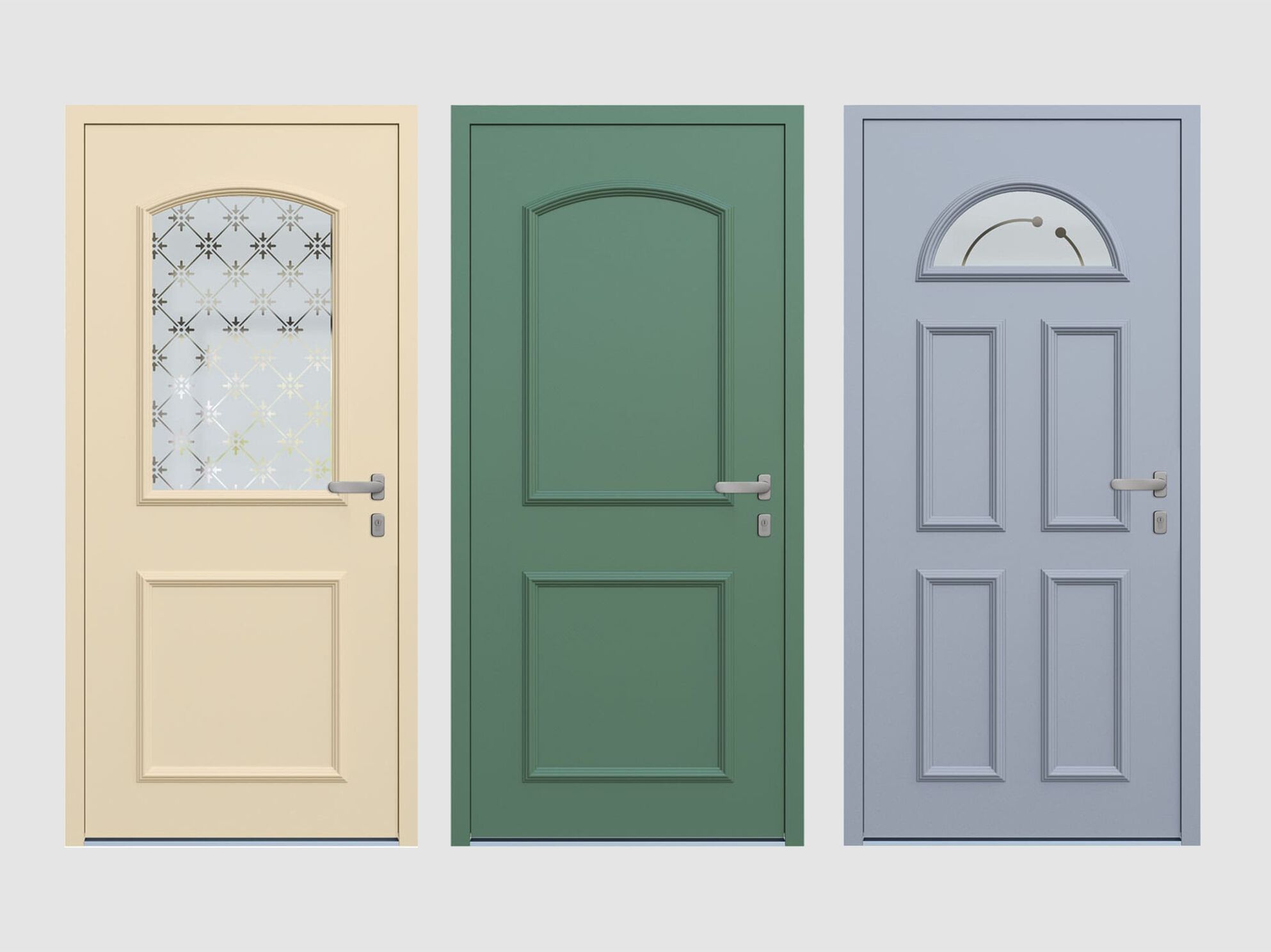 Алюминиевая входная дверь QFORT Baby I'M Home ARCH-00092543