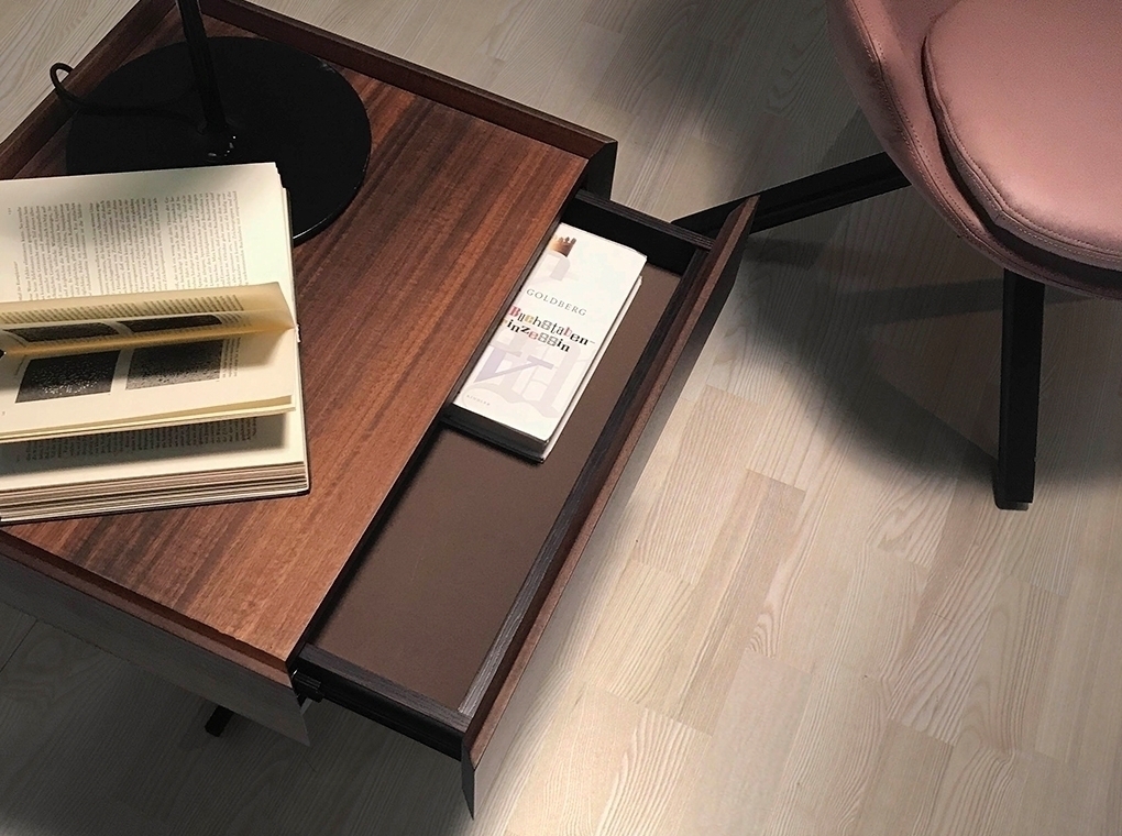 093073 Угловой стол -NOCHE орех Angel Cerda WP817  - Вид №2