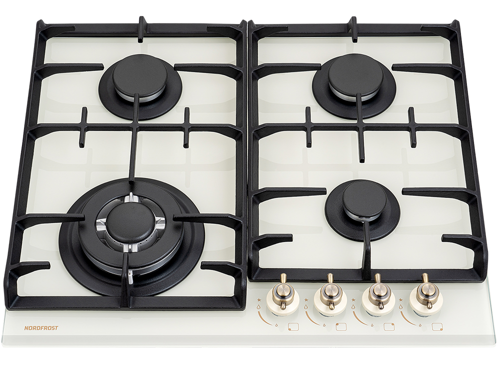 9021328 Газовая варочная поверхность NORDFROST HM 6042 RY STDN-0058449 - Вид №2