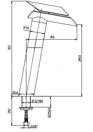 Paini Morgana 73CR579VRKM смеситель для кухни - Вид №2