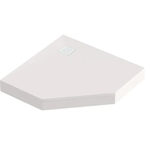 Santreyd Душевой поддон Marble из литьевого мрамора пятиугольный 100×100 см 89391648