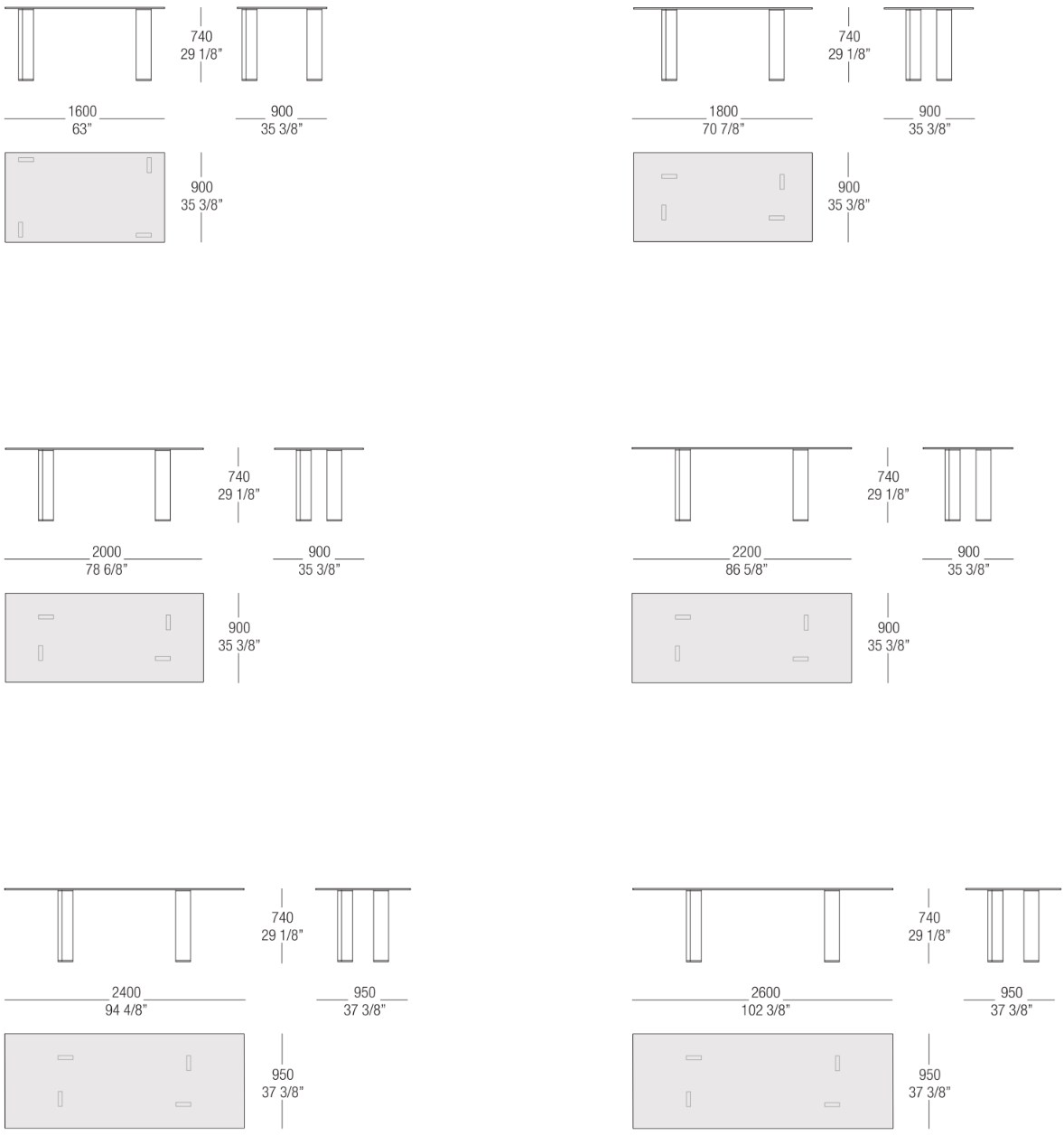MisuraEmme Прямоугольный стол из хрусталя Atelier sun-id-1387237 - Вид №4