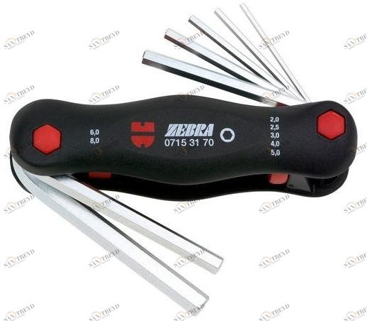 Würth 7 шт. Assortimenti chiavi 071531 70