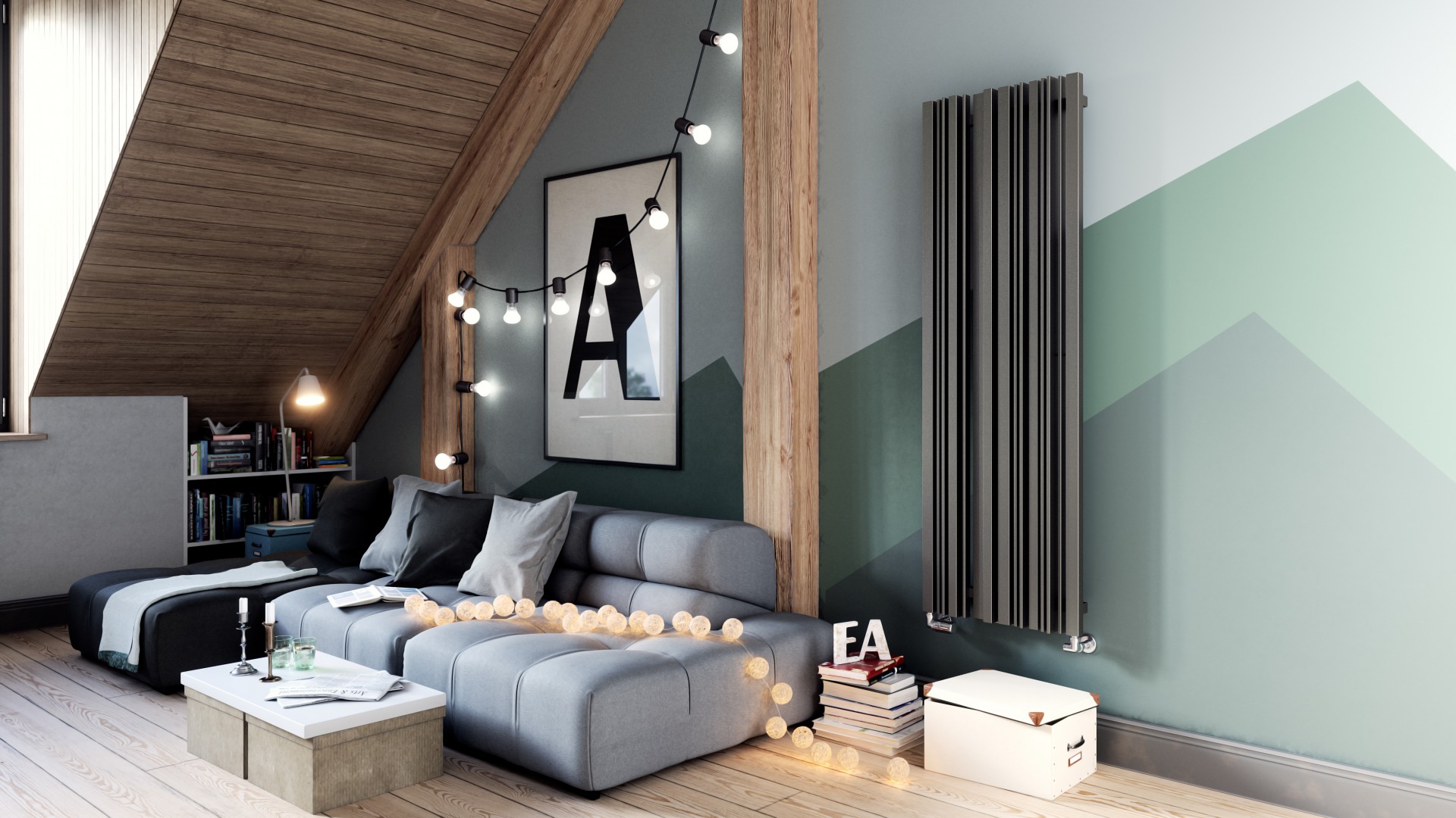 Полотенцесушители WGSTV190044 Sherwood V Terma 14.05  - Вид №2