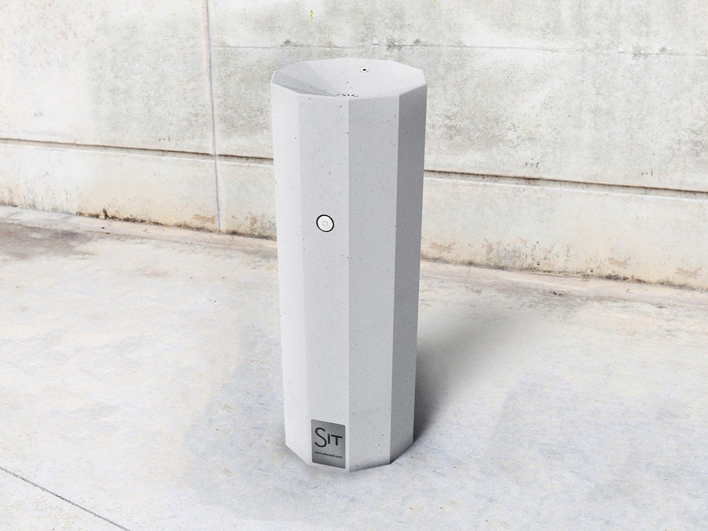 Fibrorinforced бетонный пол фонтан SIT Wuud ARCH-00065316