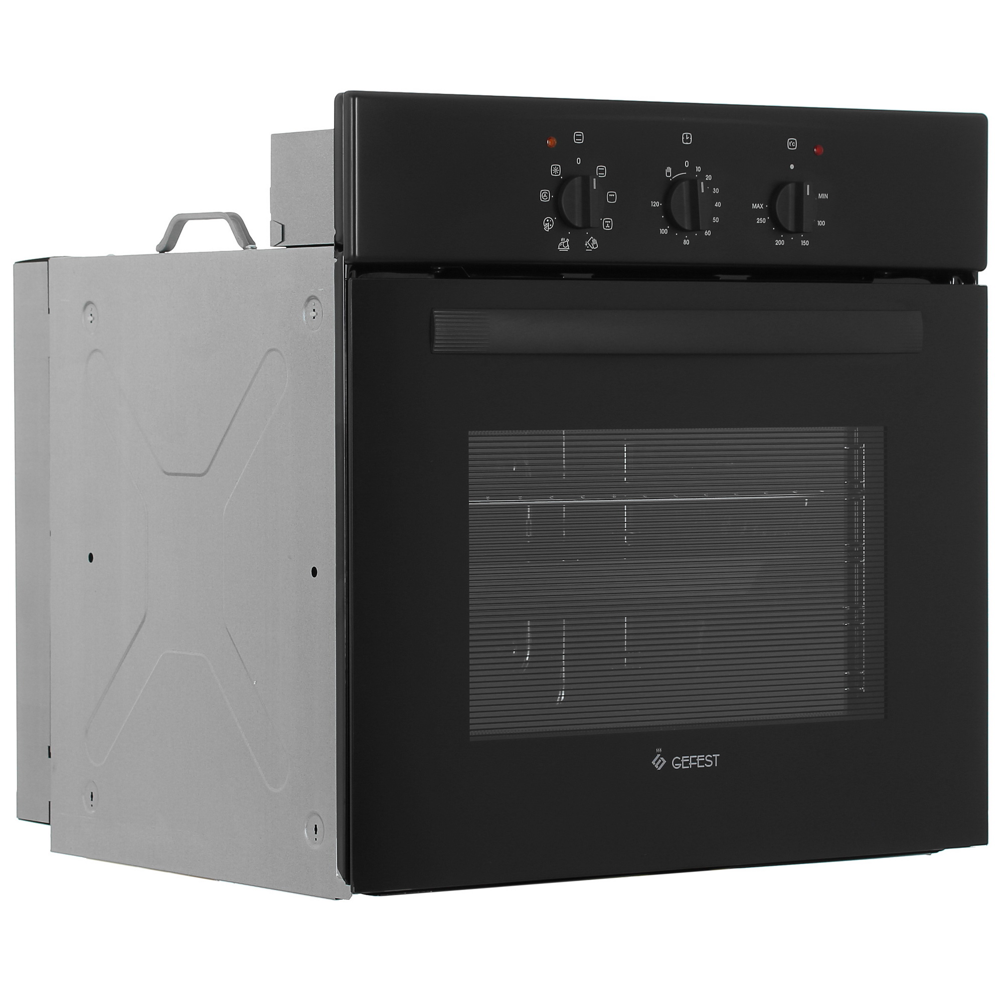 1038948 Электрический духовой шкаф Gefest 602-01 А черный STDN-0096376 - Вид №1