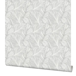 Обои Palitra Home Tilia с растительным орнаментом в серых тонах 89231579