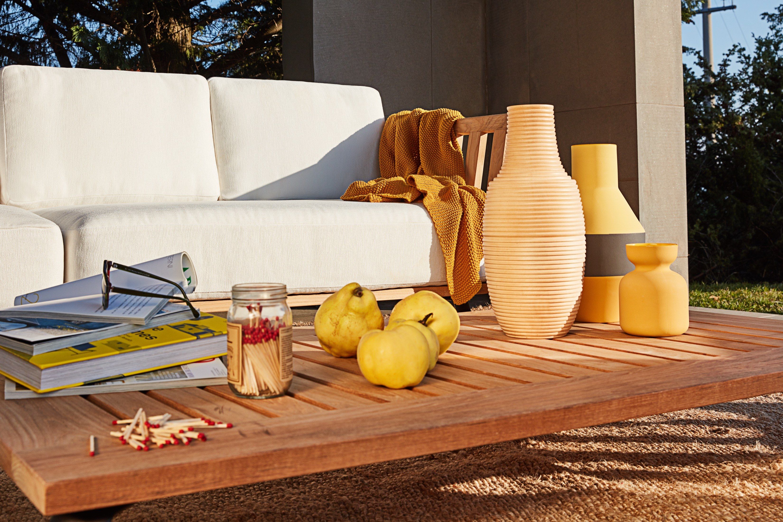 Низкий стол из тикового дерева Unopiù Welcome ARCH-00050866 - Вид №6