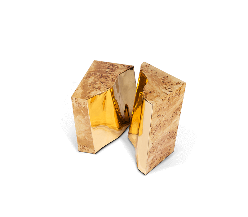 0-296 Приставной столик из тополя Лапьяз Boca Do Lobo  - Вид №3