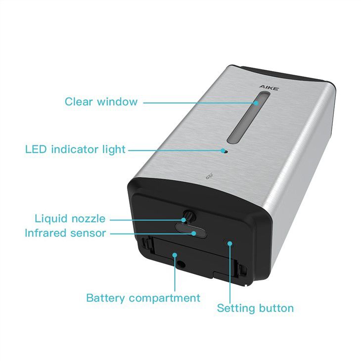 Автоматический дозатор жидкого мыла AIKE AK1206_795  - Вид №5