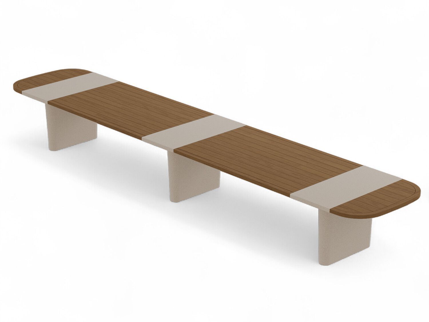 Прямоугольный садовый стол из тикового дерева YAAZ Semt ARCH-00089971 - Вид №9