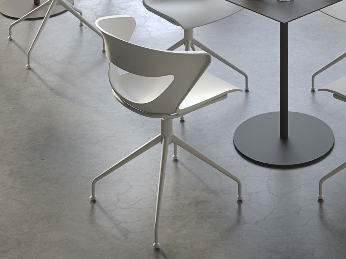 Вращающееся кресло на полипропиленовом насесте Kastel Kicca ARCH-00062908 - Вид №5