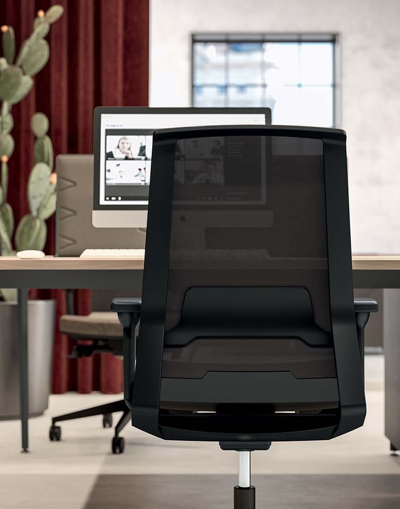 Офисное кресло с 5 спицами Quadrifoglio Group дизайн-офис ARCH-00059737 - Вид №3