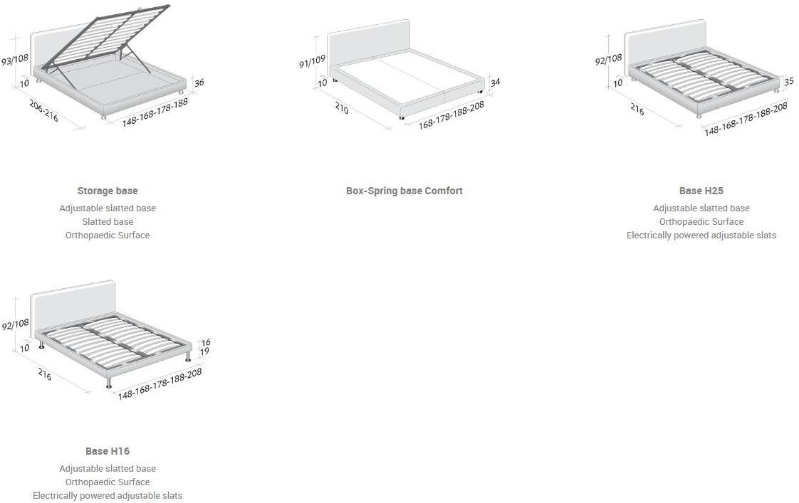 Flou Кровать-контейнер двуспальная Notturno sun-id-1371306 - Вид №3