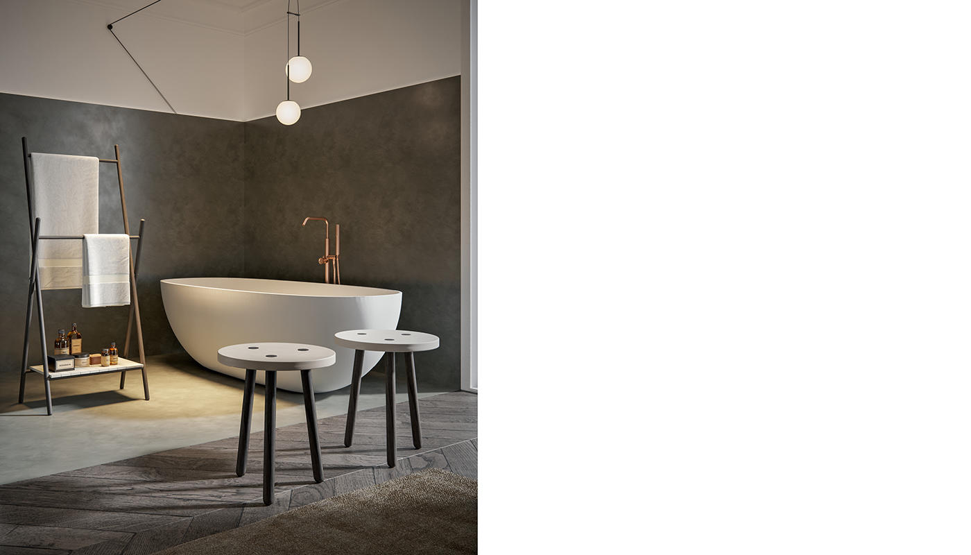 ED-ST19 Edone Ванна Vasca ÛV Размещение в центре комнаты  - Вид №3