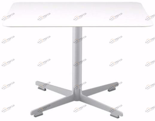 Alias Квадратный журнальный столик с основанием 4 звезды Cross table sun-id-1365725