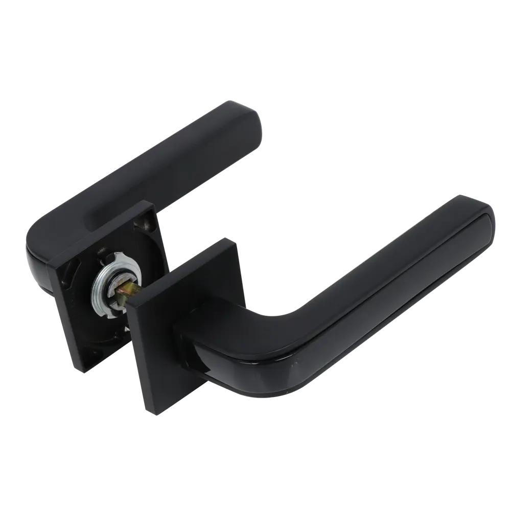 Дверные ручки Edson EDS-125H-Q2 в элегантном черном исполнении 85170400 STLM-0059396