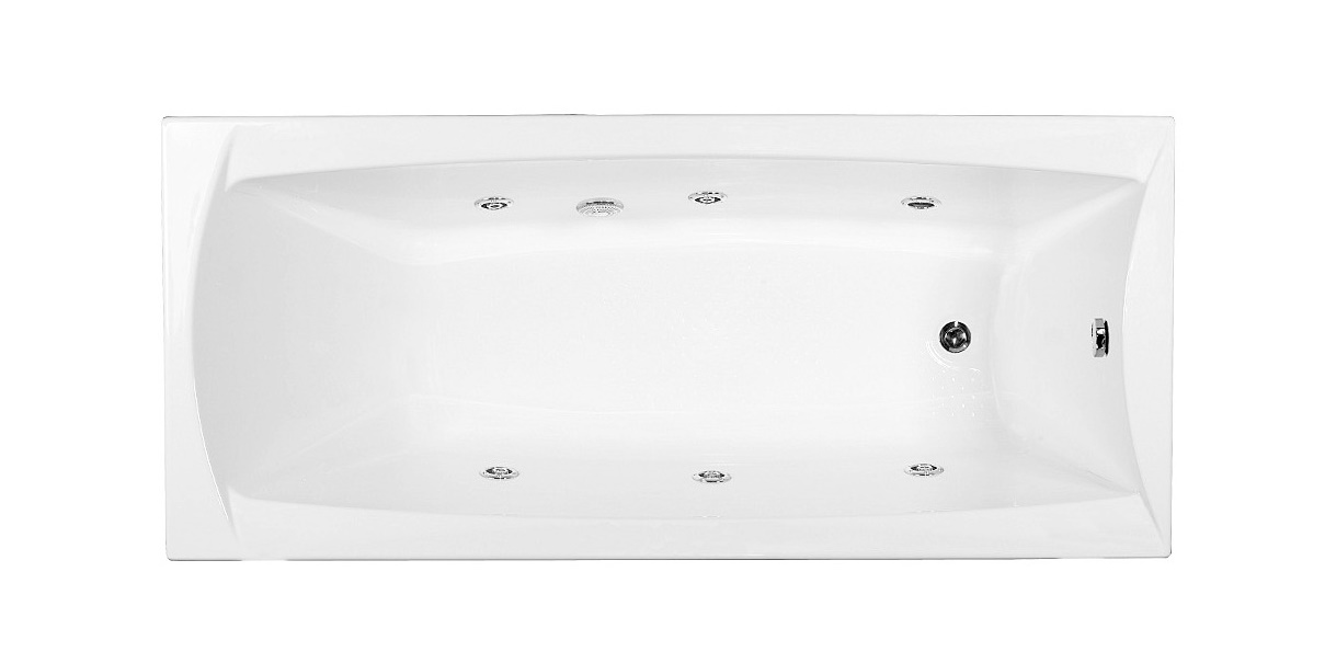 Акриловая ванна Aquanet Cariba 170x75 00139576 - Вид №1