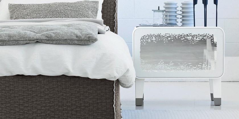 Gervasoni Прямоугольная тумбочка из орехового дерева с ящиками Brick sun-id-1475061 - Вид №1