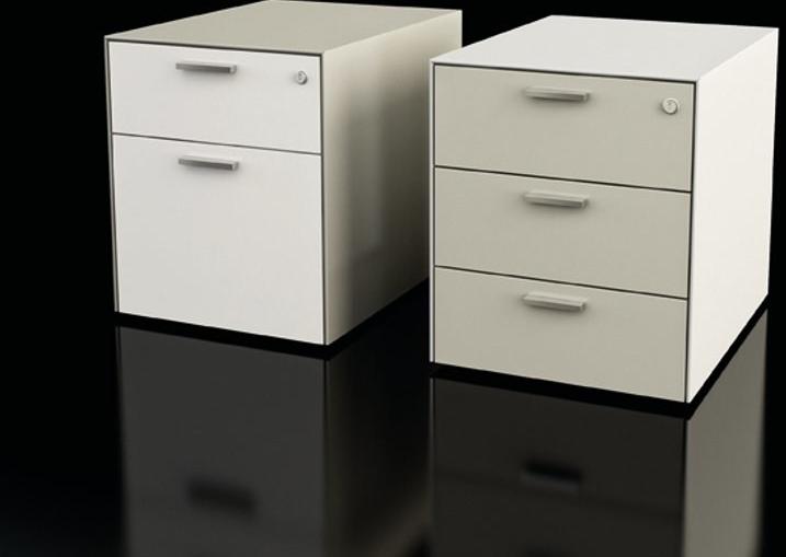 Dieffebi Офисный ящик из металла на колесиках Personal storage 961_0514q - Вид №2