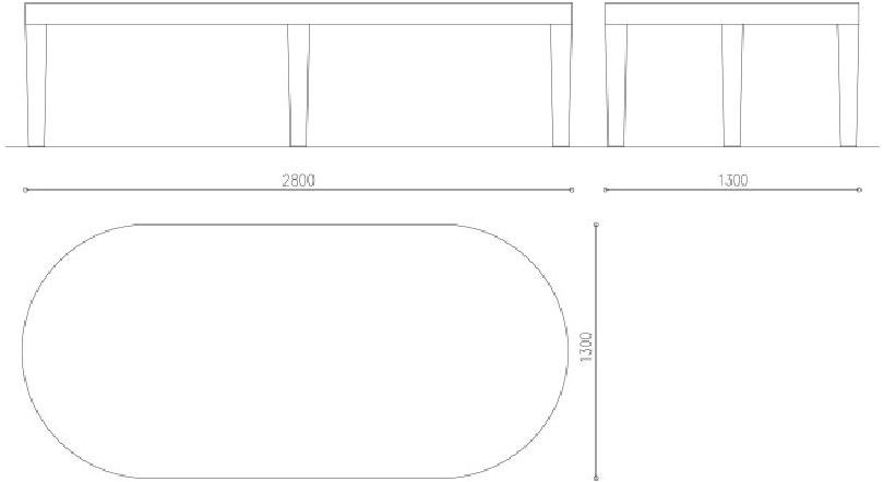 COLLI CASA Овальный деревянный стол Roma sun-id-1433266 - Вид №6