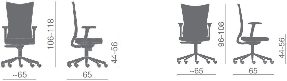 Kastel Поворотный офисный стул с подлокотниками sun-id-1404544 - Вид №8