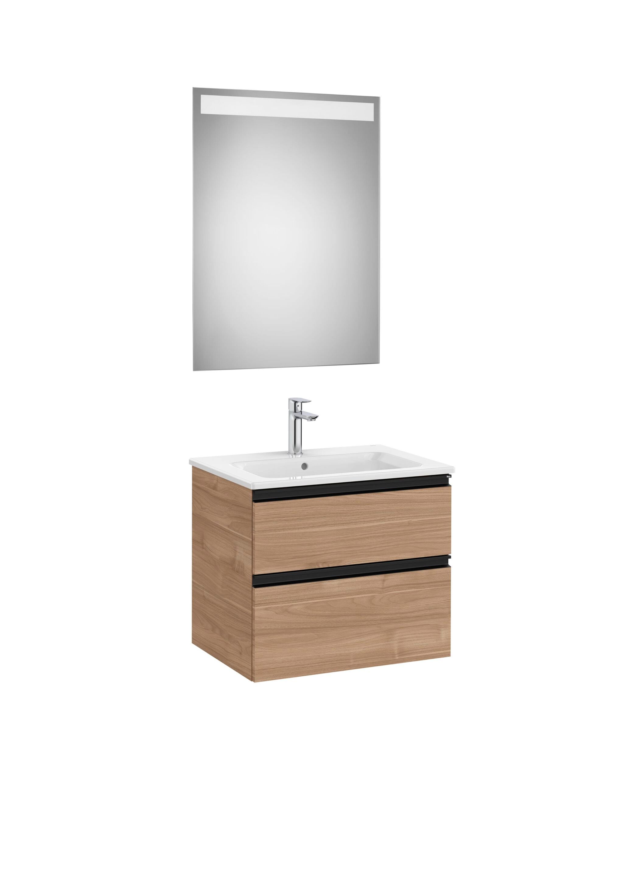 Деревянный умывальник с зеркалом и встроенной раковиной Roca UNIK A8515 / A8518 ARCH-00035896 - Вид №4