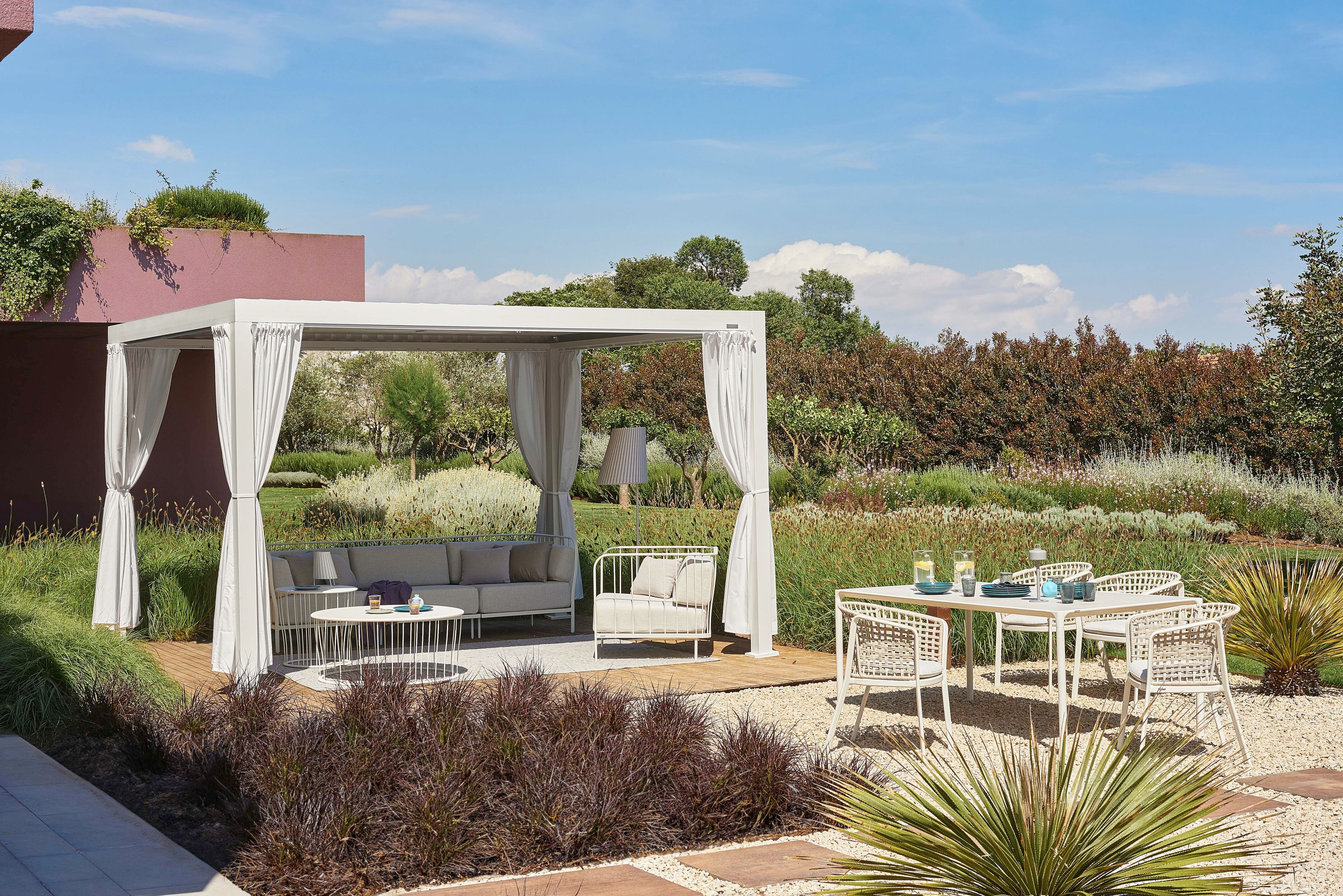 Алюминиевое кресло и плотный плетеный Канат emu ARCH-00148392 - Вид №7