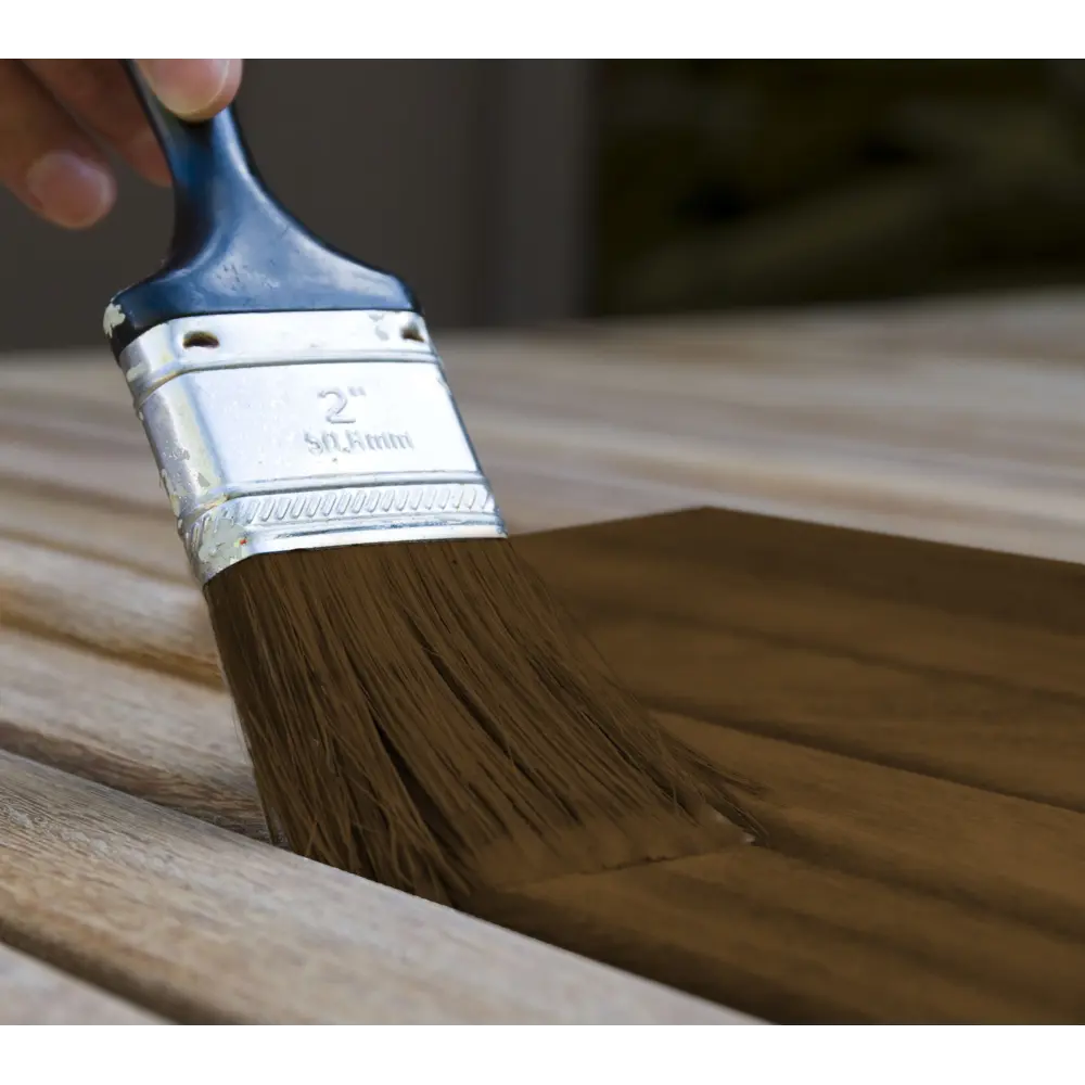 LUXENS Акриловый лак для стен и потолков цвет орех полуглянцевый 0.9 л 82607768 STLM-0031398 - Вид №4