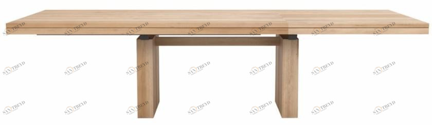 Ethnicraft Прямоугольный раздвижной стол из дуба Oak double sun-id-1513894