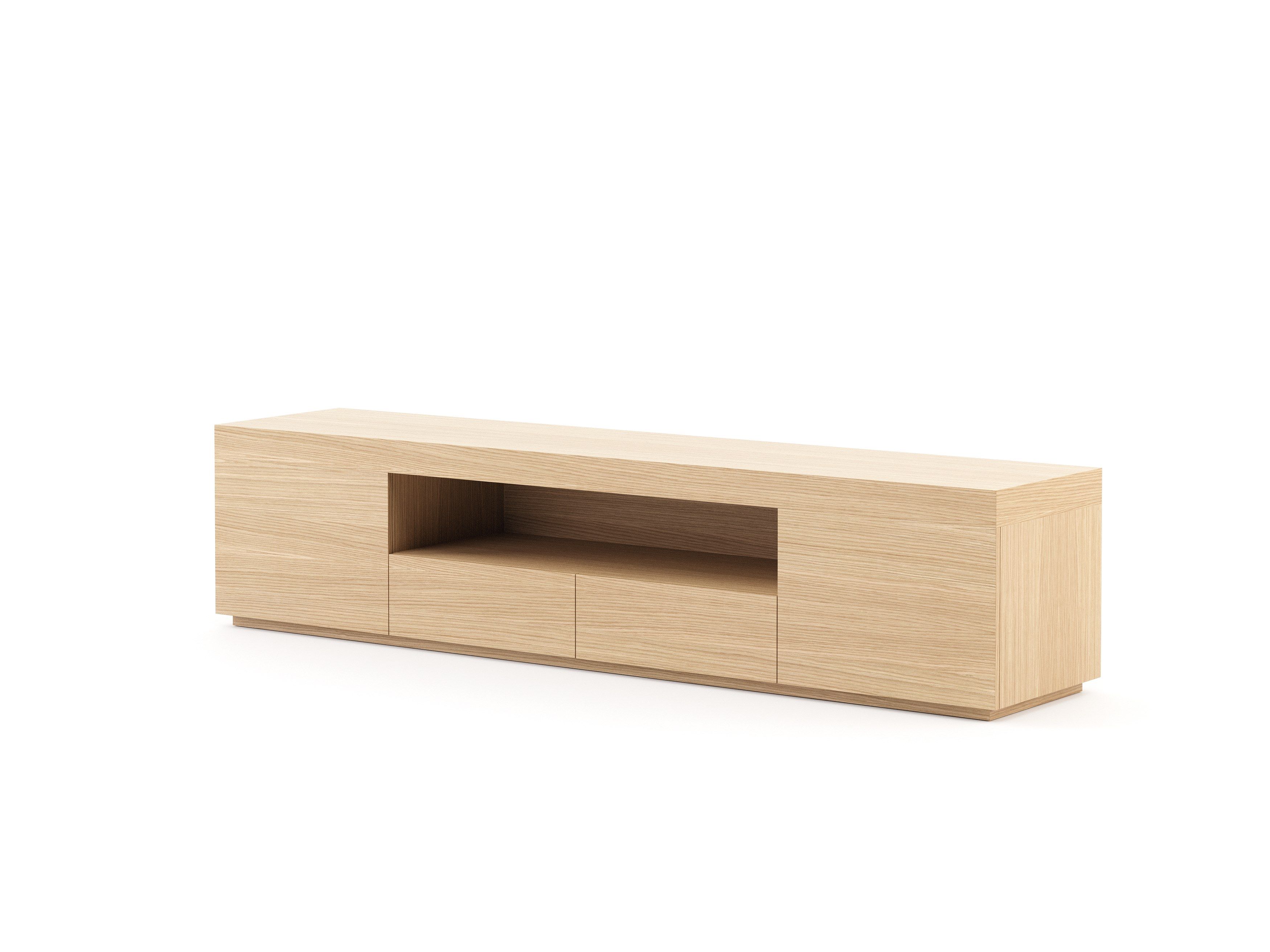 Деревянный шкаф для телевизора с распашными дверцами Stylish Club Кашкайш ARCH-00090609 - Вид №3