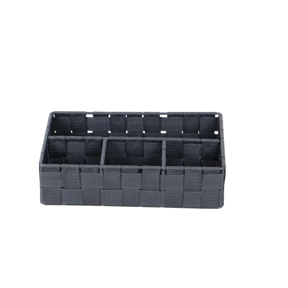 Корзина Sensea Silk с разделителями 26x17 см, цвет серый Без серии STLM-2122867 - Вид №1