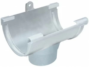 First Corporation Соединение с двухсистемным эстетическим сливом для желоба First plast