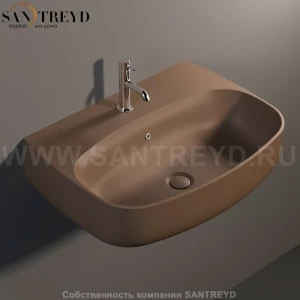 534188 Подвесная раковина настенная овальная Kerasan Nolita