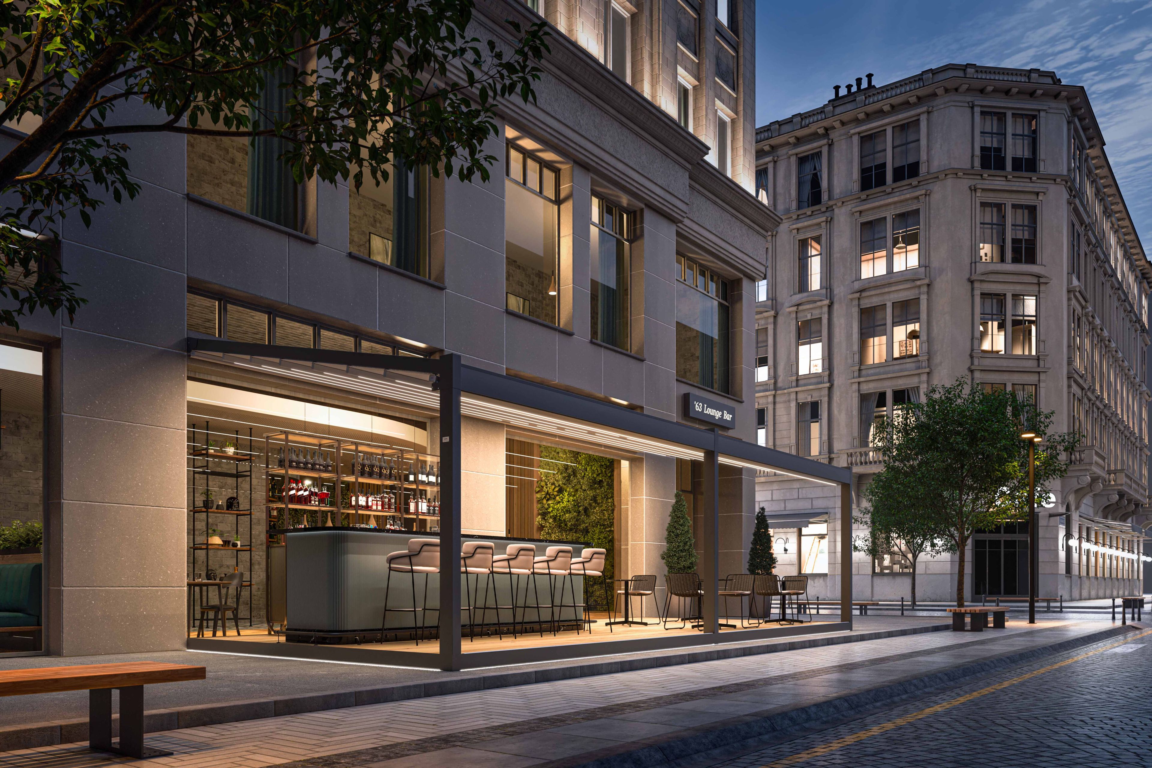 Алюминиевая беседка с раздвижной крышкой Pratic Перголы ARCH-00057101 - Вид №1