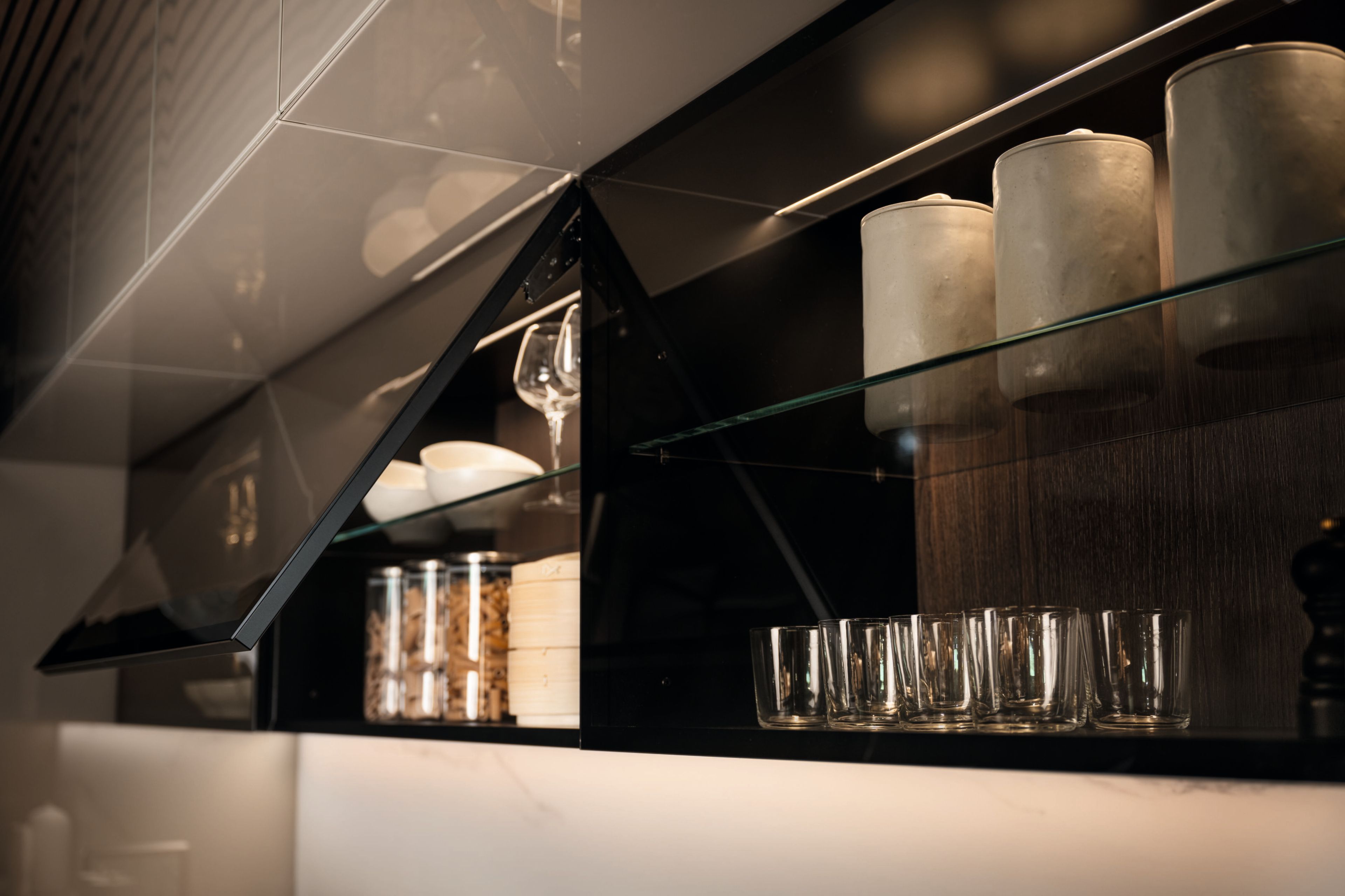 Встроенная кухня с островом Lago 36e8 ARCH-00081267 - Вид №1