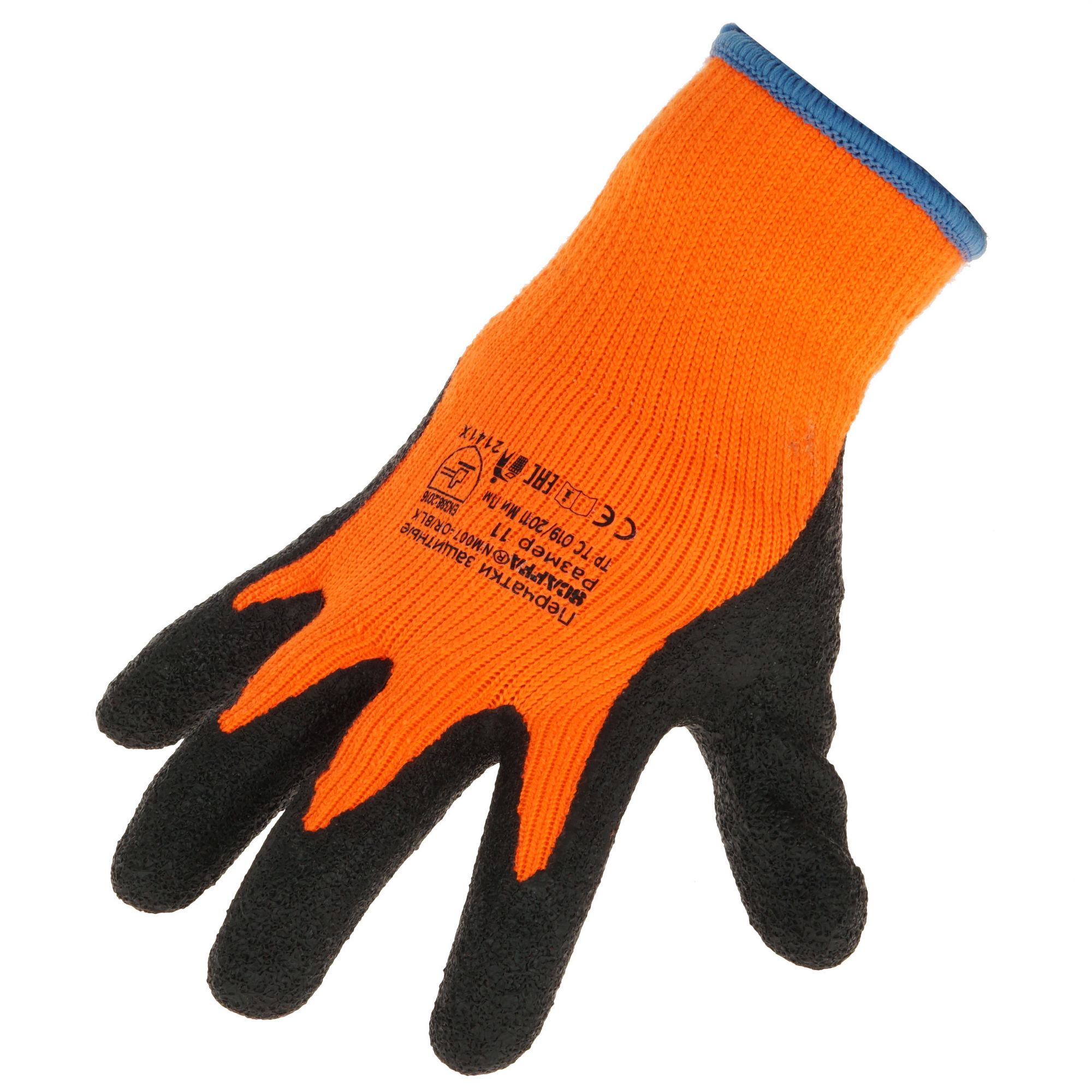 Перчатки трикотажные Scaffa NM007-OR/BLK 5349676 STDN-0148114 - Вид №3