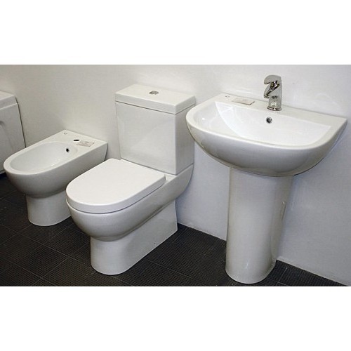 42911 Подвесная раковина настенная овальная  Zero белая Santreyd - Вид №4