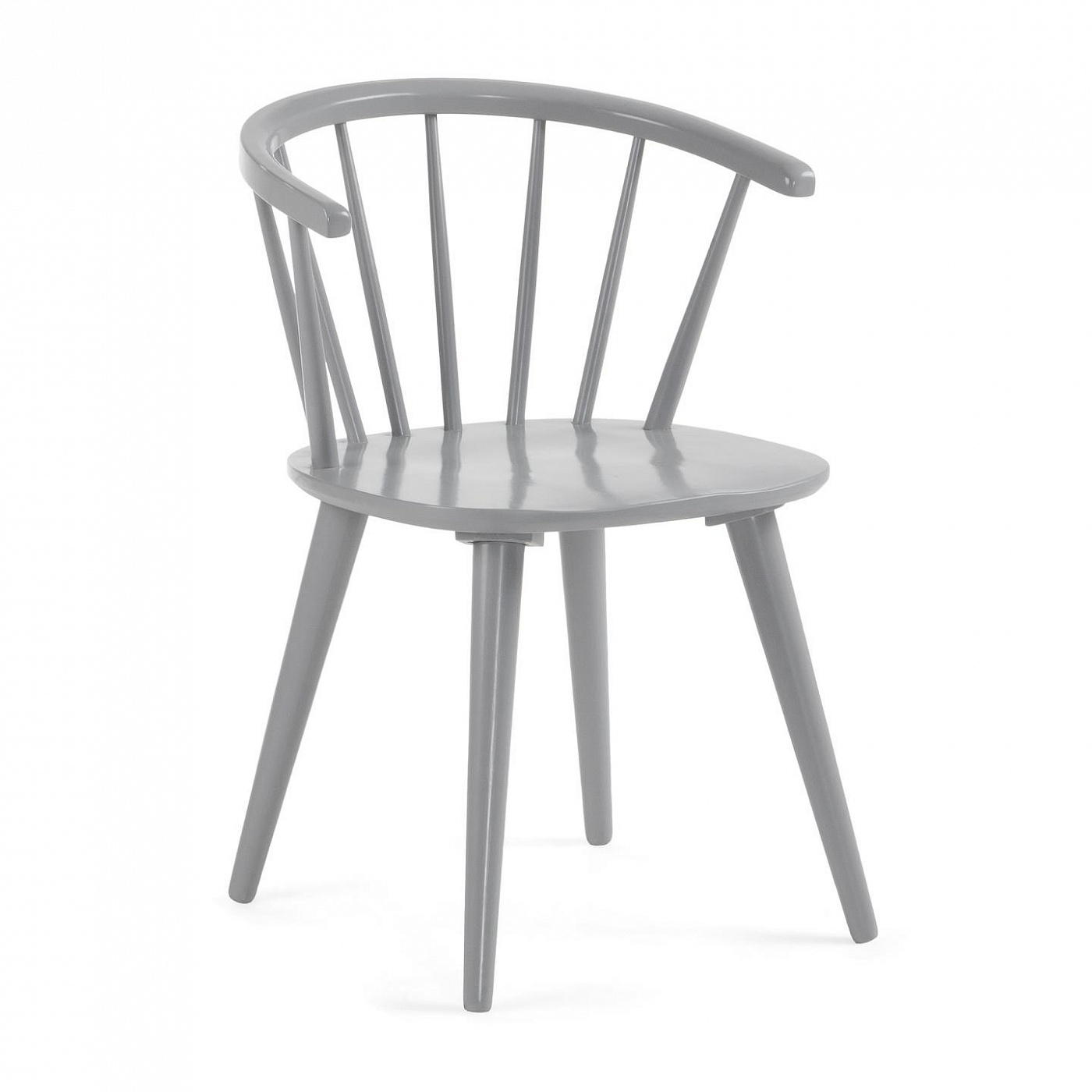 054236 Стул светло-серый La Forma Krise  - Вид №1