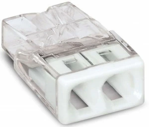 Клемма соединительная Ваго / WAGO 2273-202, 2-разъема под провода