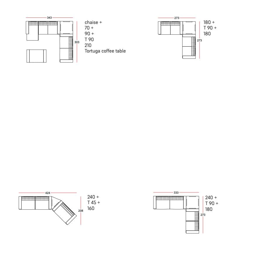 Секционный диван Casa Covre AVANA ARCH-00144765 - Вид №6