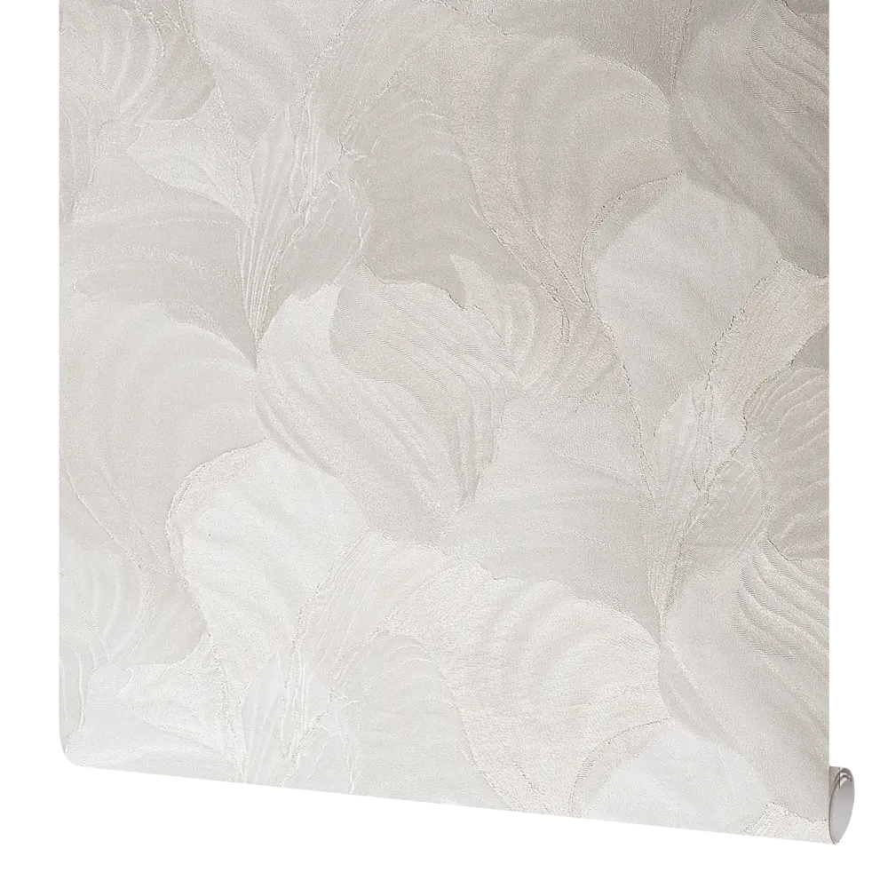 Флизелиновые обои ATELIERO Zefir с абстрактным рисунком в белом цвете 89400085 STLM-1579454